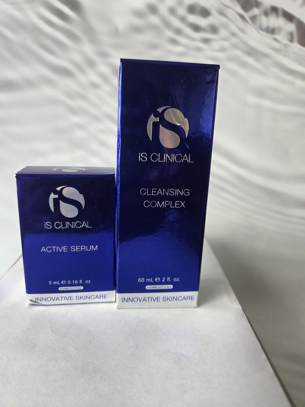 2pcs Bundle iS Clinical - Cleansing Complex 60ml & Active Serum 5ml